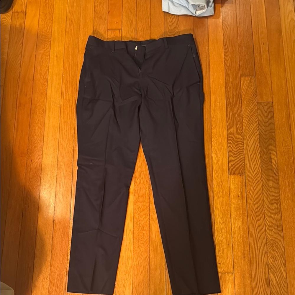 Hugo Boss Blue Dress Pants Classic Tailored Fit